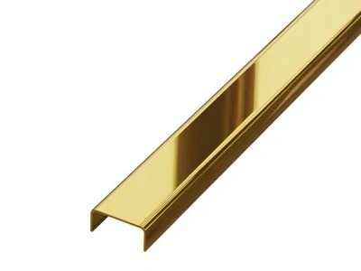 Бордюр Kerranova профиль стальной Gold G 1.2x60 РS-01/gold/G/12x600x10/S1