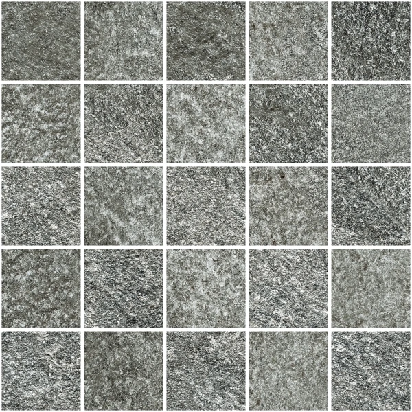 Мозаика Kerranova Montana Темно-серый 30.7x30.7 Структурированный m14 K-176/SR/m14/307x307x10