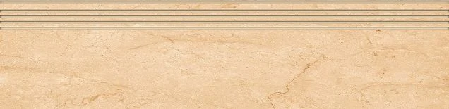 Ступень Kerranova Marble Trend Crema Marfil 120x29.4 Матовый st01 K-1003/MR/st01/294х1200x11