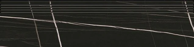 Ступень Kerranova K-1004/MR/st01 Marble Trend Nero Dorato 30x120
