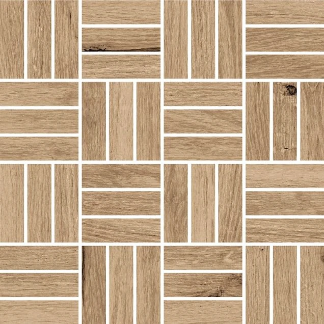 Мозаика Cersanit Woodhouse Темно-Бежевая 30 A-WS6O156\J