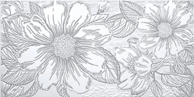 Декор настенный AltaCera Sonata Sonata flower DW9SNT00 25x50