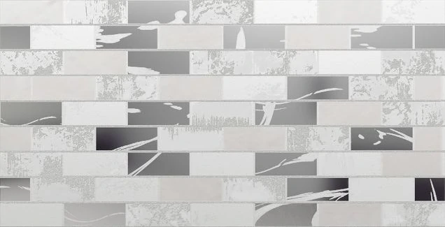 Декор настенный AltaCera Glent White DW9GLW00 25x50
