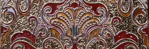 Декор Absolut Keramika Decor Damasco Granate 10x30