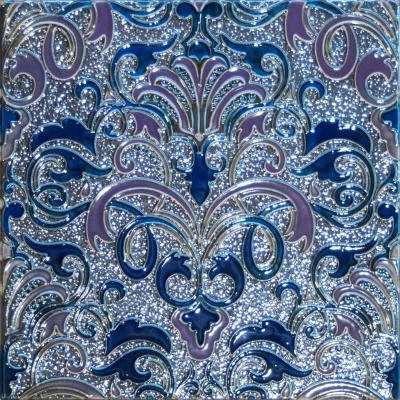 Декор Absolut Keramika Composicion Damasco Cobalto 30x30