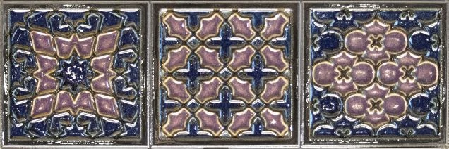 Декор Absolut Keramika Decor Tripoli Cobalto 10x30