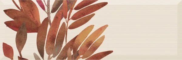 Декор Absolut Keramika Decor Savage Flowers 01 Marron 15x45