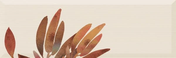 Декор Absolut Keramika Decor Savage Flowers 02 Marron 15x45