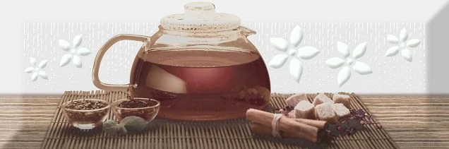 Плитка Absolut Keramika Tea 02 fosker Decor B 10x30