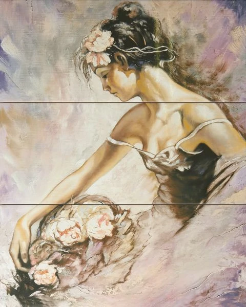 Панно Gracia Ceramica Arabeski purple panno 01 60x75 010301001725