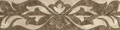 Бордюр Gracia Ceramica Saloni brown border 01 7.5x30 010212001736