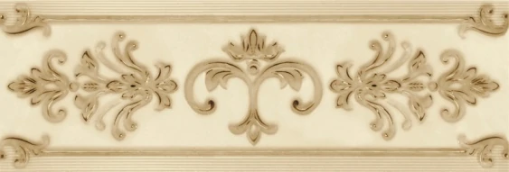 Бордюр Gracia Ceramica Visconti beige 02 8.5х25 010200000089