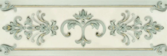 Бордюр Gracia Ceramica Visconti turguoise 02 8.5х25 010200000091