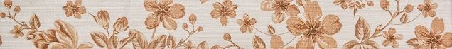 Бордюр Gracia Ceramica Fabric beige border 01 6,5х60 010212001809
