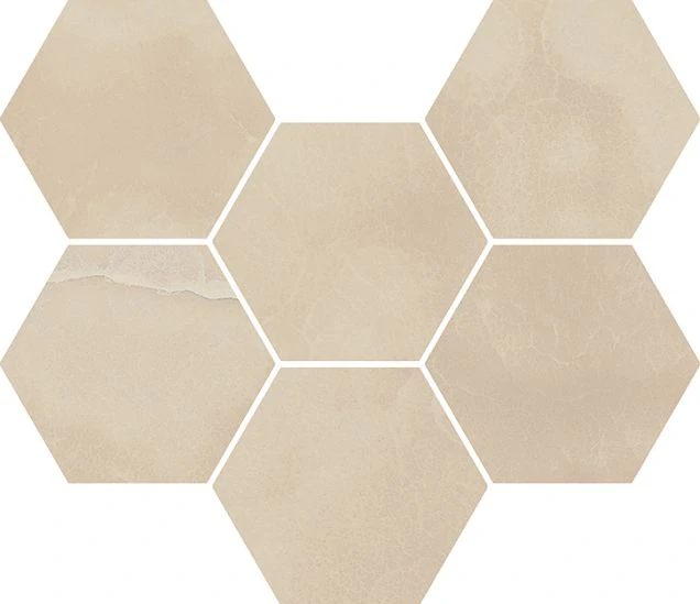 Мозаика Italon 620110000048 Charme Evo Onyx Mosaico Hexagon 25x29