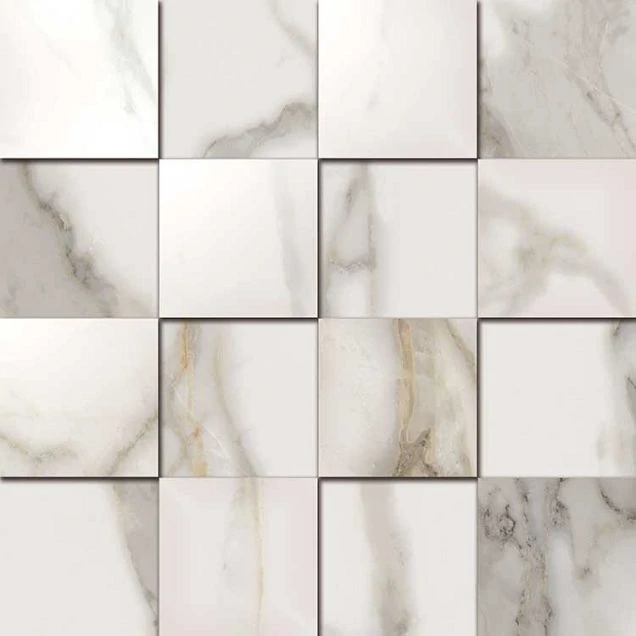 Мозаика Italon 620110000052 Charme Evo Calacatta Mosaico 3D 30x30