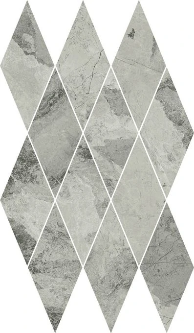 Декор Italon 620110000079 Charme Extra Silver Mosaico Diamond 28x48