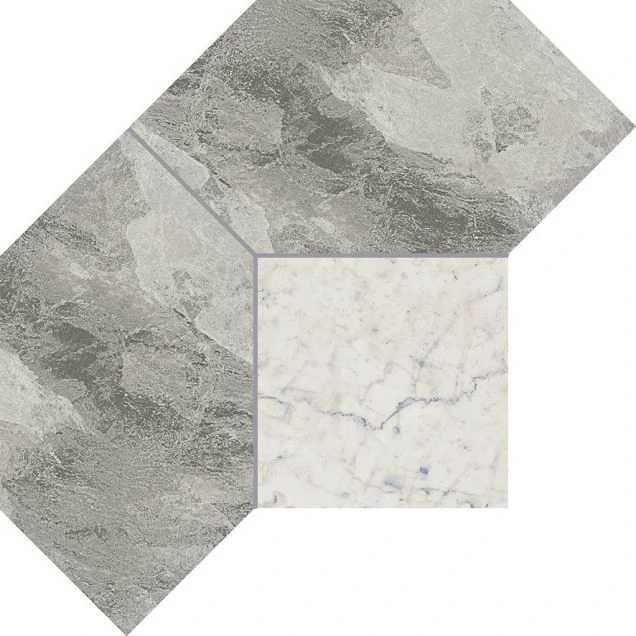 Декор Italon 620110000083 Charme Extra Silver Mosaico Polygon Lux 28,5x21