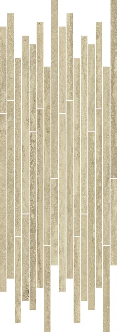 Мозаика Italon Charme Advance Floor Project Травертино Стрип 610110000770