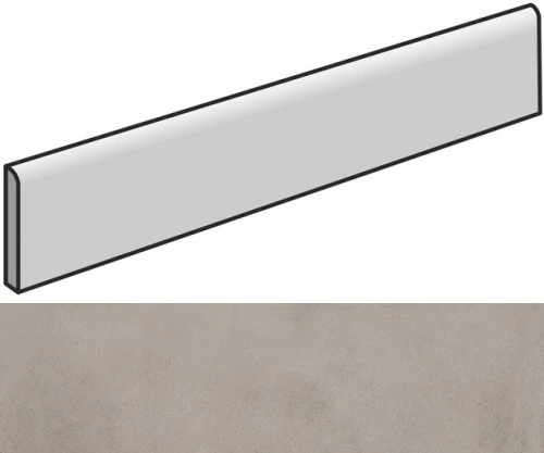 Плинтус Italon 610130004208 Millenium Iron Battiscopa 7.2x80