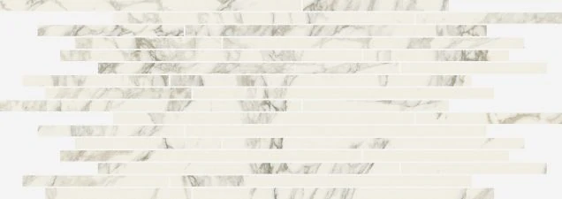 Мозаика Italon Charme Deluxe Arabescato Mos. Strip 75x26 610110000639