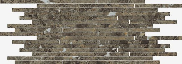 Мозаика Italon Charme Deluxe Emperador Mos. Strip 75x26 610110000644