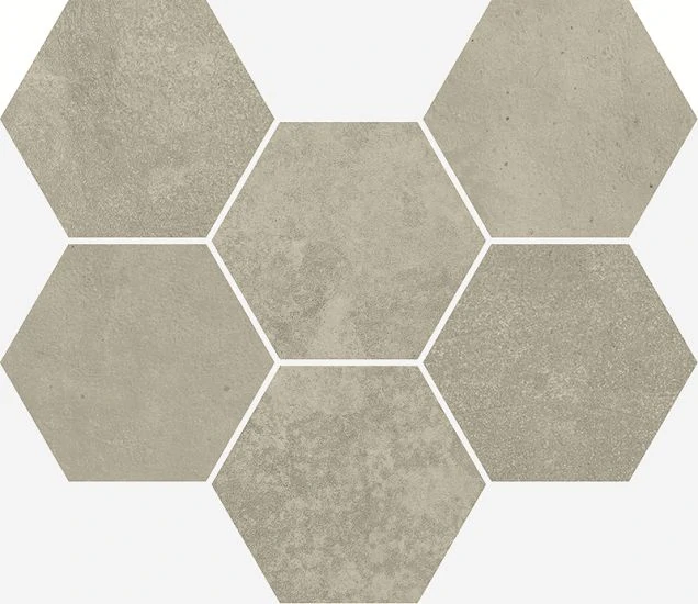 Мозаика Italon Terraviva Hexagon Greige 30x30 620110000108