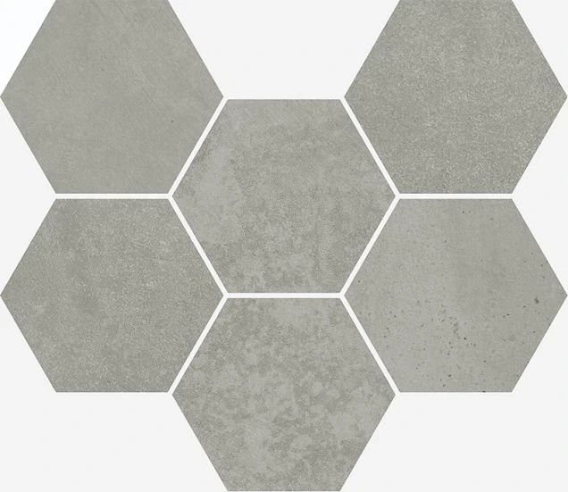Мозаика Italon Terraviva Hexagon Grey 30x30 620110000109