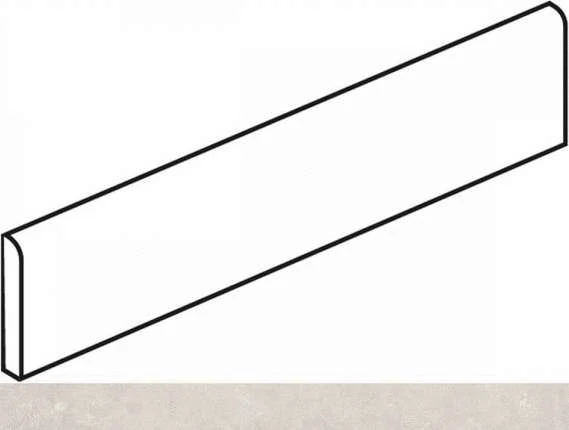 Плинтус Italon 610130005373 Voyager Ivory Battiscopa 7.2x60