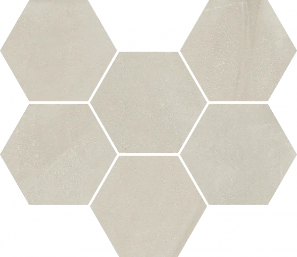 Мозаика Italon Continuum Pure Mosaico Hexagon 25x29 620110000187