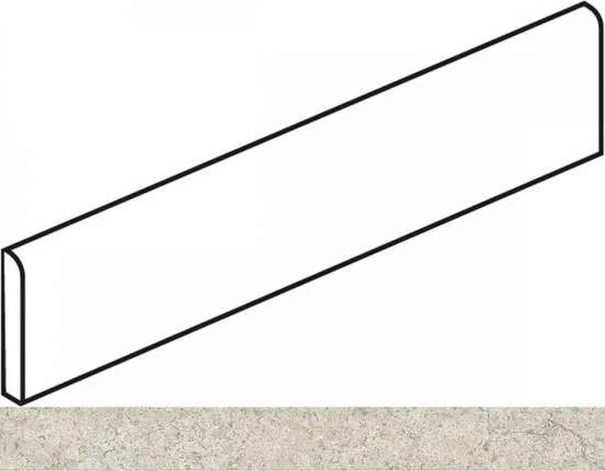 Плинтус Italon 610130005354 Discover White Battiscopa 7.2x60
