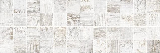 Декор настенный Laparet Sweep Белый мозаичный MM60114 20x60