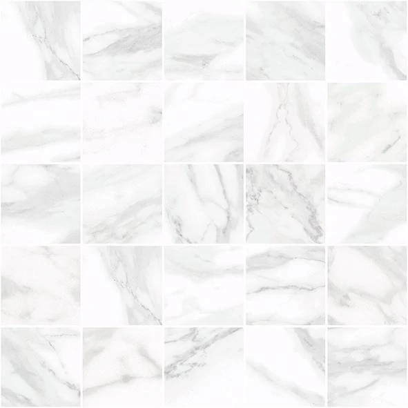 Мозаика Laparet Olimpus Белая MM34037 25x25