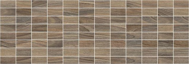 Декор настенный Laparet Zen мозаичный коричневый MM60066 20x60