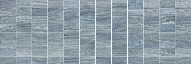 Декор настенный Laparet Zen мозаичный синий MM60067 20x60