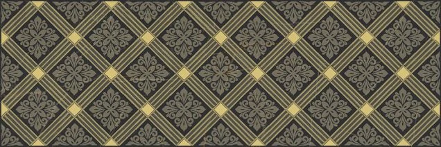 Декор Laparet Royal чёрный 20х60