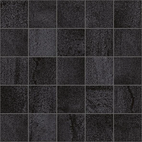 Мозаика Laparet Metallica Черная 25 MM34034