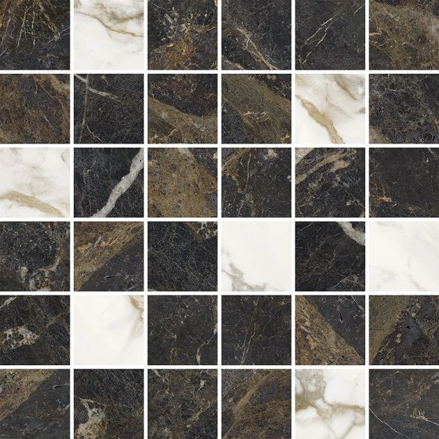 Мозаика Laparet Kanzas Микс Коричневая 29.7x29.7
