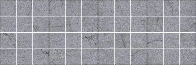 Декор настенный Laparet Rock мозаичный Серый MM11187 20х60