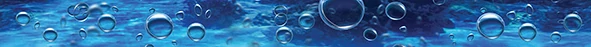 Бордюр Laparet Bubbles ultramarine 50x4