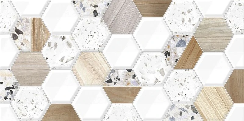 Плитка Alma Ceramica Bilbao рельефная, 24,9×50