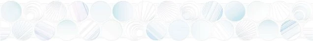 Бордюр Alma Ceramica BWU53BOL001 Bolle 6.7x50