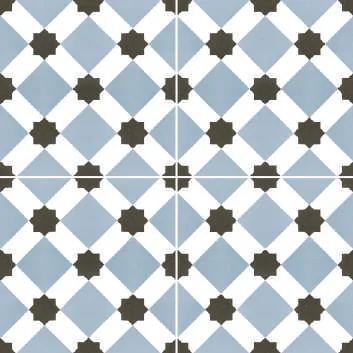 Керамогранит Dualgres DG_CH_HOW_BLU_DP Howard Blue 44,5x44,5