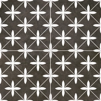 Керамогранит Dualgres DG_CH_DP_BL_DP Poole Black 44,5x44,5
