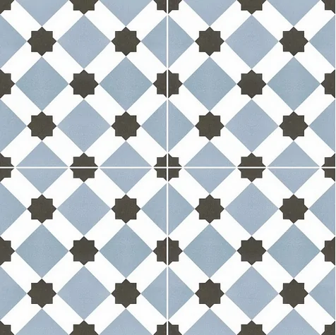 Плитка Dualgres DG_CH_HOW_BLU Chic Collection HOWARD BLUE 45x45