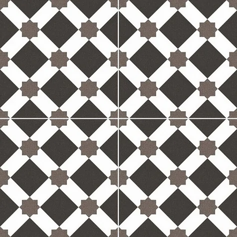 Плитка Dualgres DG_CH_HOW_BL Chic Collection HOWARD BLACK 45x45