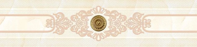 Бордюр Eurotile 602 MARBELIA центр 7х29.5