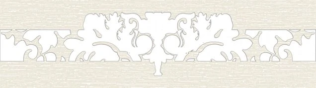 Бордюр Eurotile 338 QUEEN центр 7х24.5