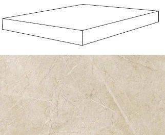 Ступень Atlas Concorde Supernova Stone Ivory Scalino laterale dx 33x120 620070000763