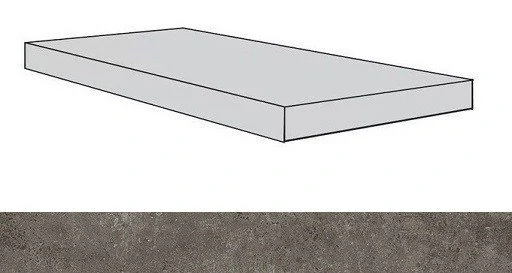 Ступень Atlas Concorde Drift Grey Scal.160 Ang.Sx 620070001409